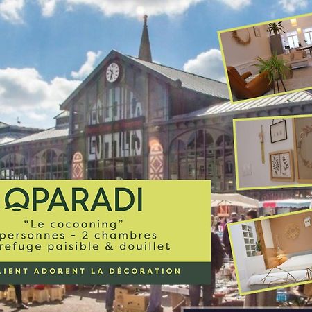 Oparadi "Le Coconing" En Plein Coeur Du Marche De Wazemmes Lille Ngoại thất bức ảnh